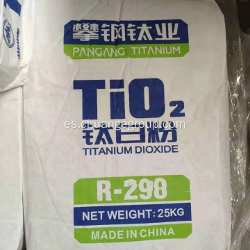 Pangang Titanium Dioxide Rutile R298 para recubrimientos